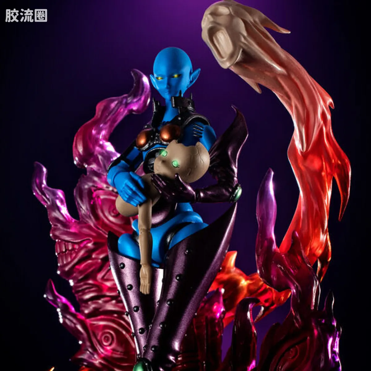 Mega House 手办系列 MONSTERS CHRONICLE系列 暗黑人偶妮可罗菲娅 - 图片